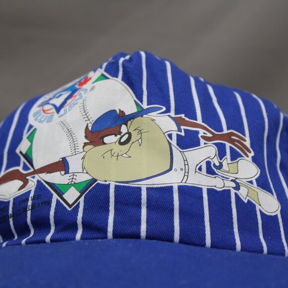 Toronto Blue Jays Hat (VTG) - Taz Stealing a Base - Adult Stretch Fit - Picture 2 of 9